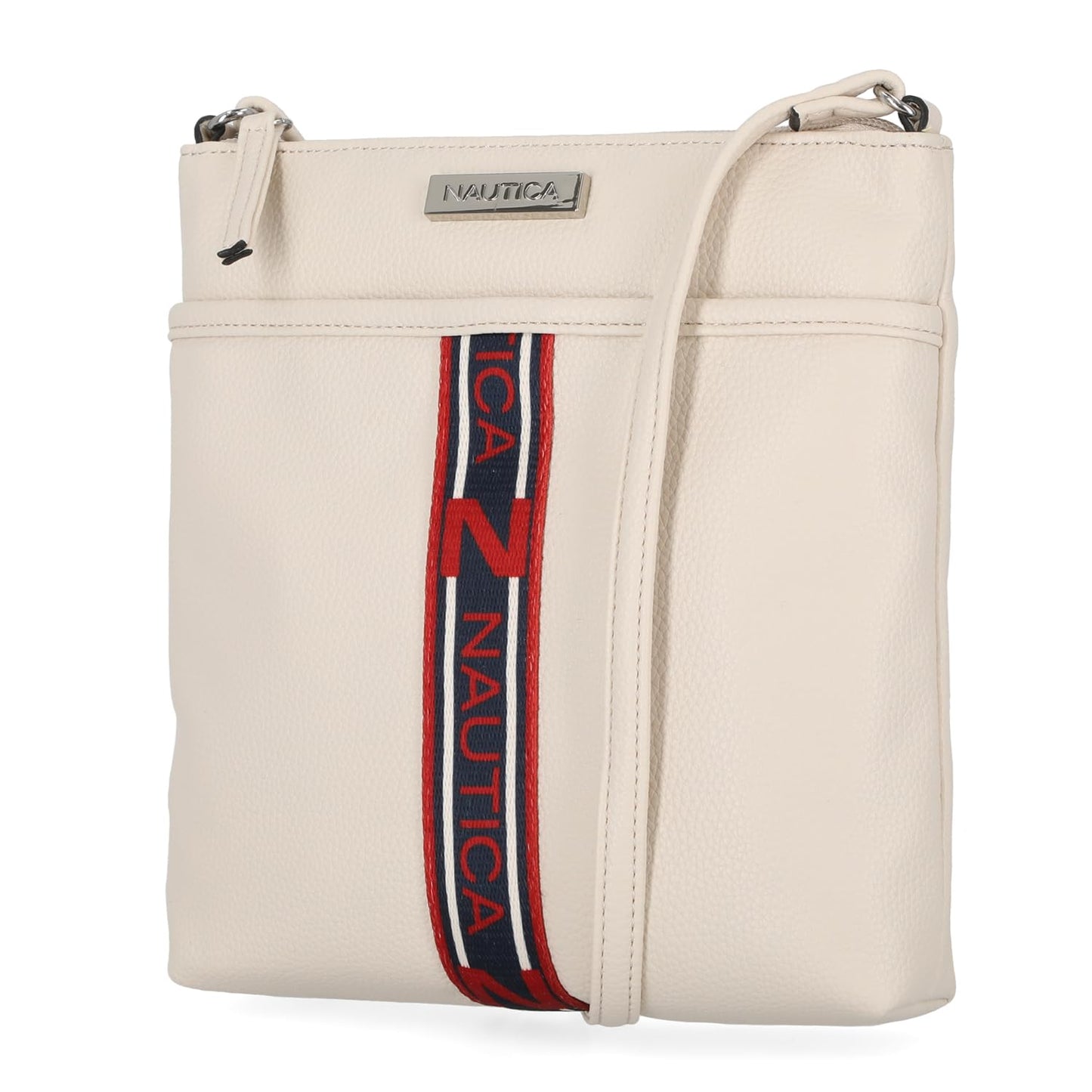 Nautica Lakeside Signature Jaquard North South Crossbody Bag