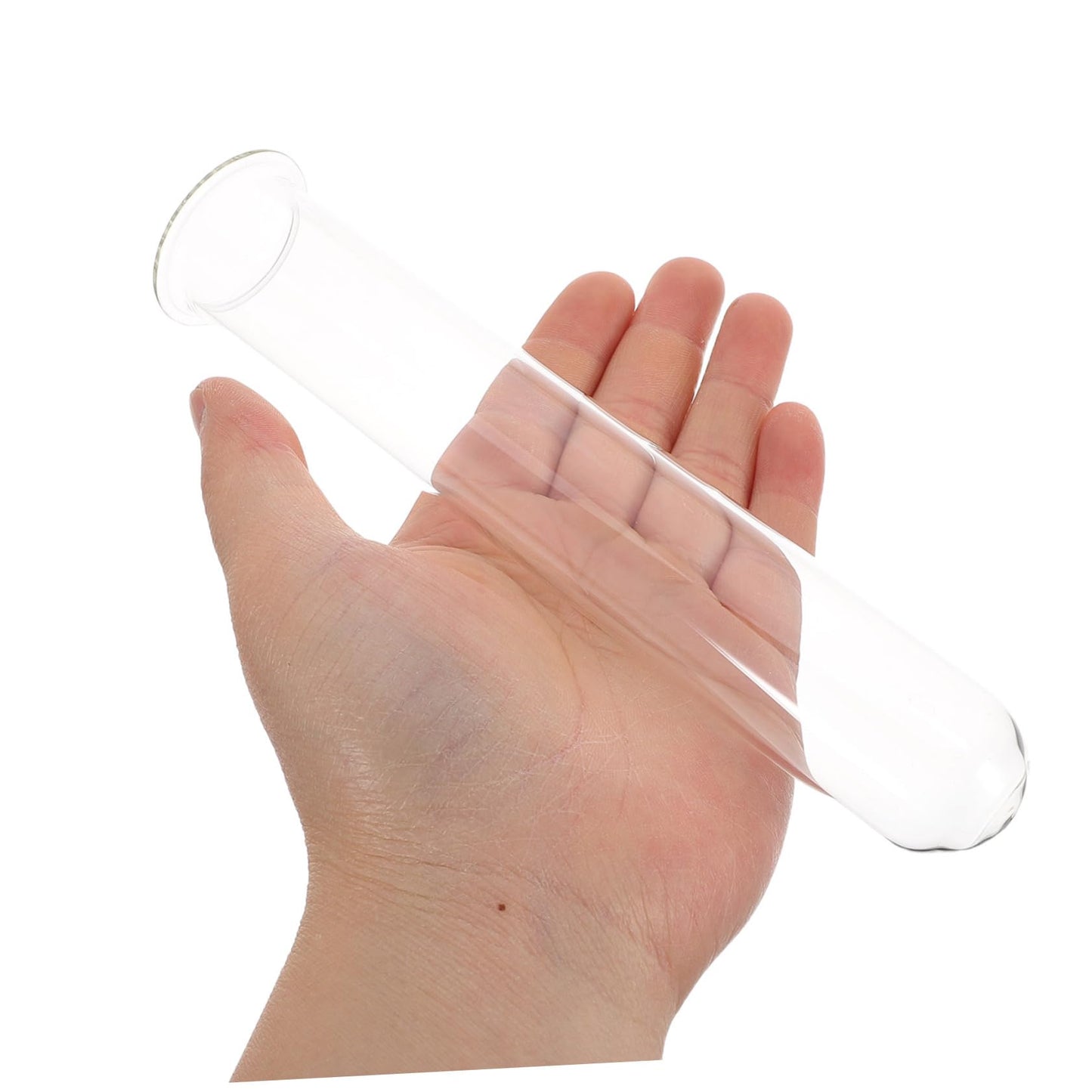 4pcs Hydroponic Flower Pots Glass Tube Vases Decorative Plant Test Tubes Mini Glass Desktop Vase for Home Flower Containers