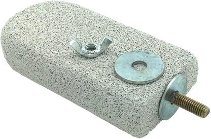 Shelltech Pumice Lava Ledge for Birds, Chinchillas, Hamsters, Parrots - Teeth & Beak Grinding Block - 1 Pack