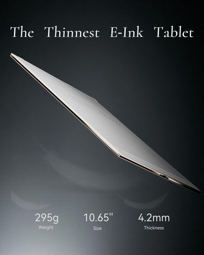 iflytek AINOTE 2, 10.65" E Ink Tablet, 4.2mm Ultra-Thin AI Paper Tablet for Meetings,Digital Notebook with Voice-to-Text, Handwriting Conversion,16-Language Transcription, Ideal for Work & Study