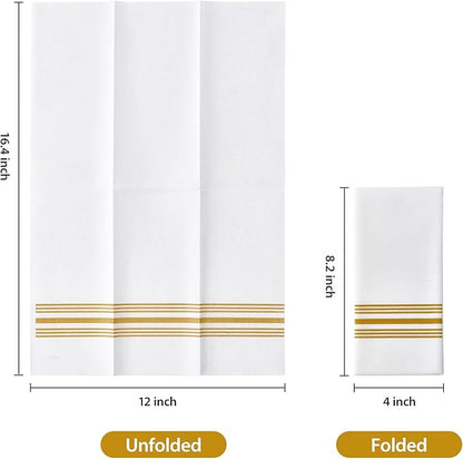 Vplus 300 PACK Guest Towels Disposable Bathroom, Decorative Bathroom Napkins