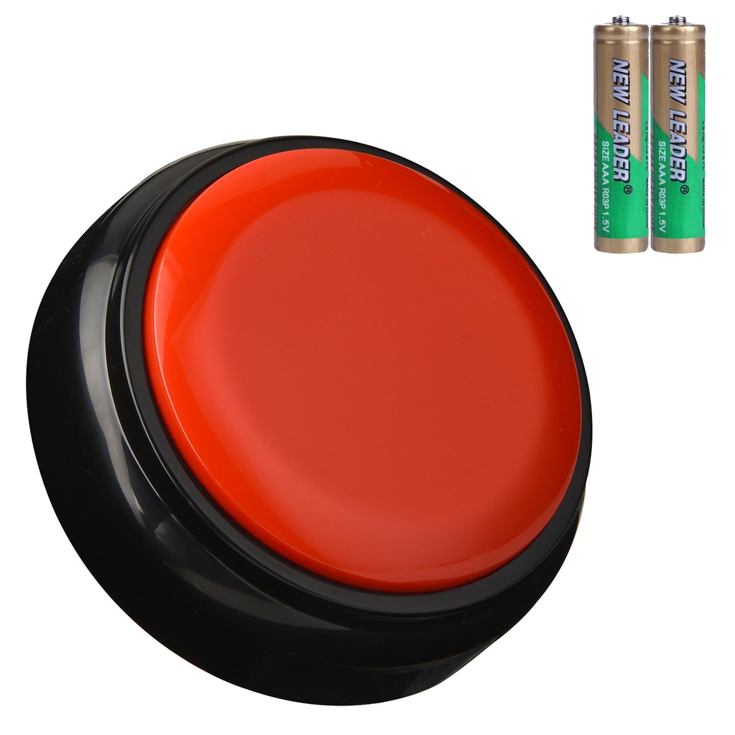 Red Record Buttons Recordable Button 30 Second Recording Buttons for Classroom Encouragement Words Desk Learning Record Daily Task