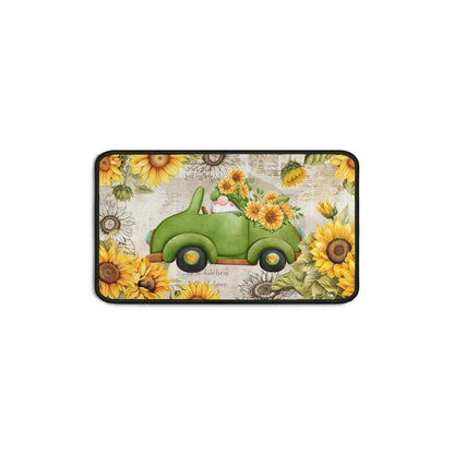 Ghroiep 2 Piece Sunflower Kitchen Decor Rugs Set, Farmhouse Country Dwarf Kitchen Rugs and Mats Non Skid Washable Absorbent Microfiber Kitchens Accessories Decoration Floor Mats 17"x47"+17"x30"