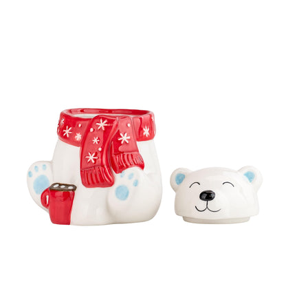10 Strawberry Street Cocoa Bear Canister