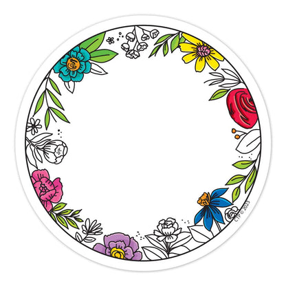 CTP Bright Blooms 3" Cut-Outs Classroom Accents (Creative Teaching Press 10883)