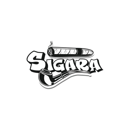 Sigara Leather Single Cigar Airtight Storage Travel Tubes telescoping Crush-Proof Humidor Holder (Black, Pack of 1)