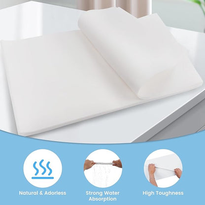 31.5x23.6in Bird Cage Liners - 200 Sheets Pre-Cut Disposable Cage Tray Liners, High Absorbent Non-Woven Pads for Parrots, Cockatiels and Small Animals