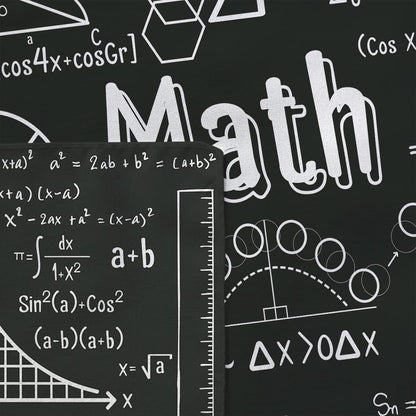 Math Classroom Tapestry, Equations Art Window Tapestries Wall Hanging for Bedroom College Dorm Mathematics Room High School Teacher Office Decor 60X40" Education Poster