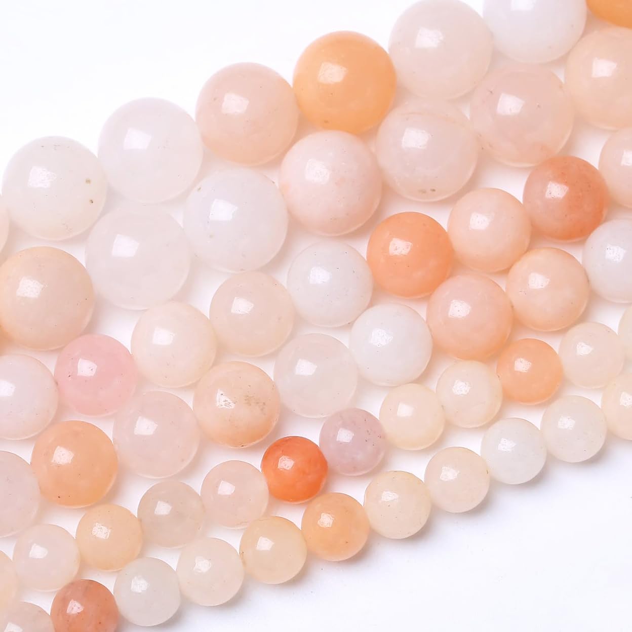 36PCS 10MM Natural Pink Aventurine Stone Beads Energy Healing Beads for DIY Jewelry Bracelet Necklace Making for Jewelry Making15Inch…
