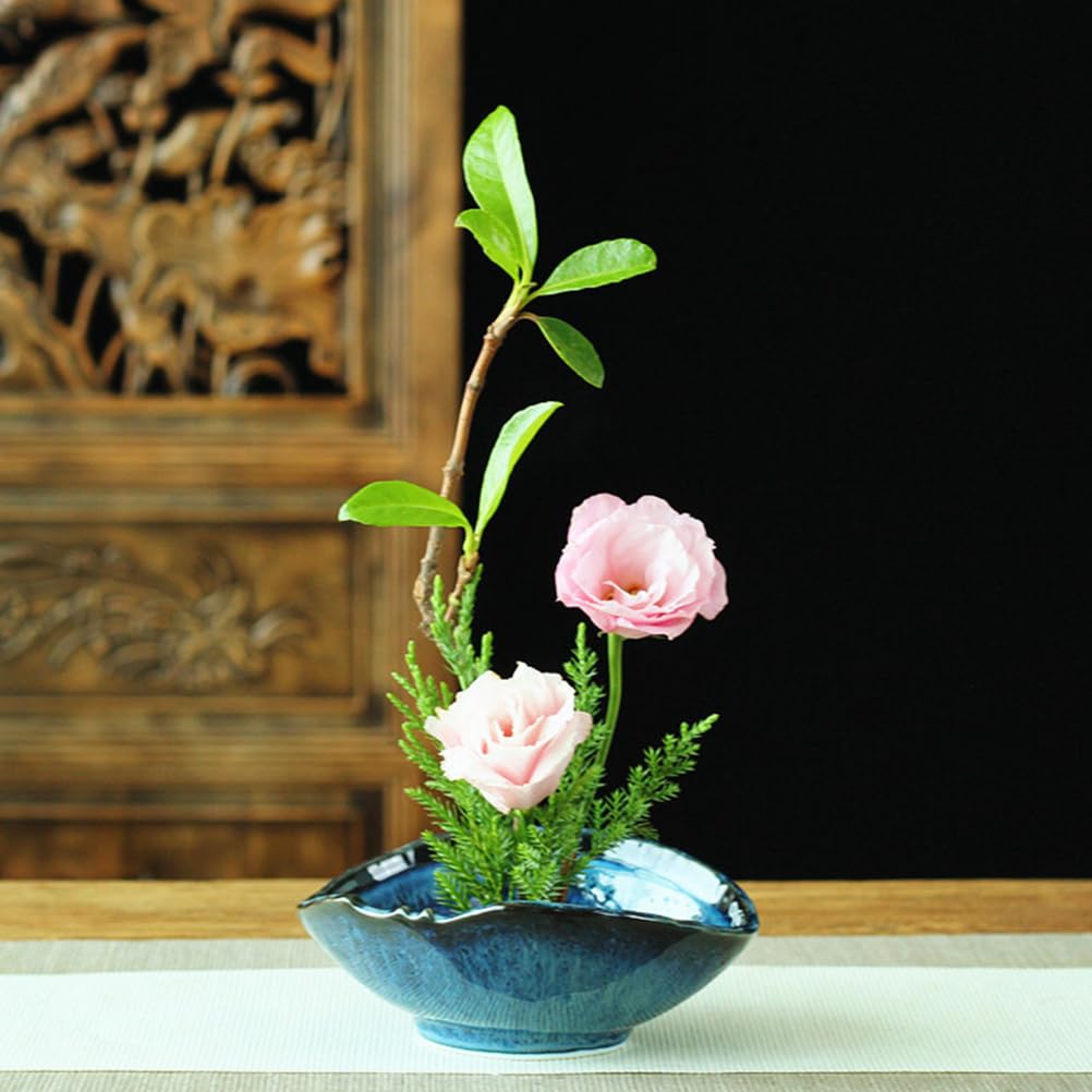 SEWACC Ceramic Flower Pot Small 2 Inch Succulent Planter Indoor Outdoor Decorative Pot for Home Garden Patio Lawn Use