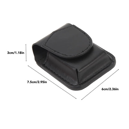 Leather Lighter Holder, Case Pouch for Men Women, Magnetic Buckle, Belt Loop, Secure Stitching, for Tools, Outdoor Travel, Lighter Bag with, PU Leather, Belt Companion