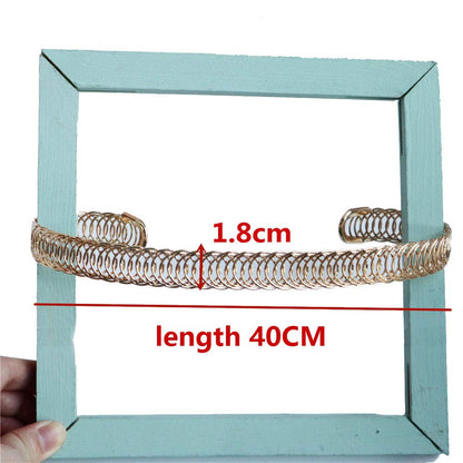 Ailejia Metal Curtain Tiebacks Holdback Drapery Curtain Tiebacks 1 Pair Elastic Strap Drape Buckle Home and Office Window Treatment (Silver)