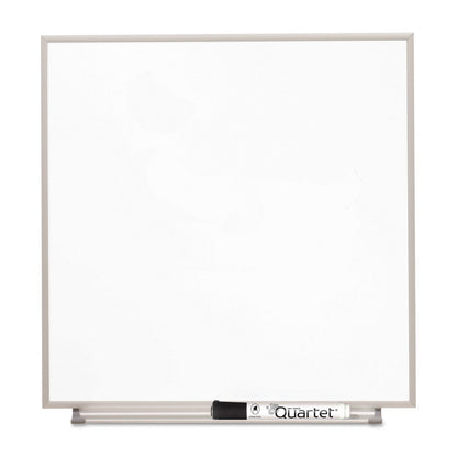 Quartet Matrix Modular Magnetic Whiteboard, 16" x 16", Includes Tray and Marker, Silver Aluminum Frame (M1616)