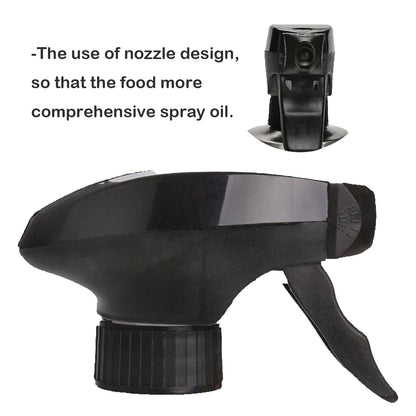 Stainless Steel Olive Oil Sprayer Bottle, 17 Oz/500ml Sauce Vinegar Sprayer Dispenser, Water Sprayer Bottle,Kitchenware Tools for Cooking, Frying, BBQ and Grilling