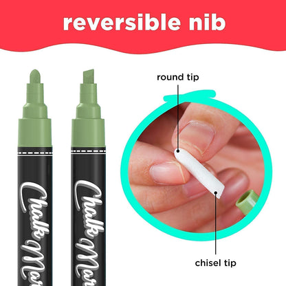 Ultimate Chalk Bundle - 40 Markers 6mm + 10 Metallic 3mm