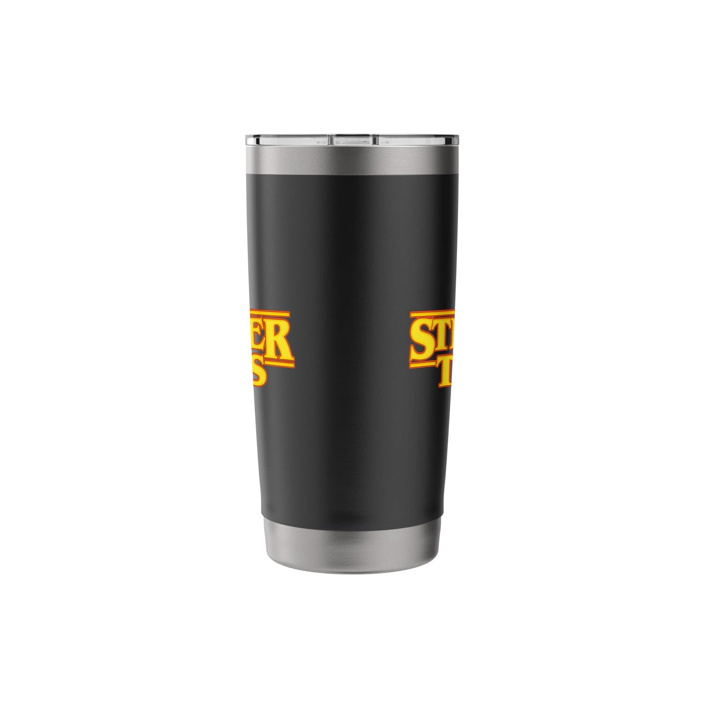 Stranger Things Halloween Spooky Strange Red Logo Stainless Steel Insulated Tumbler