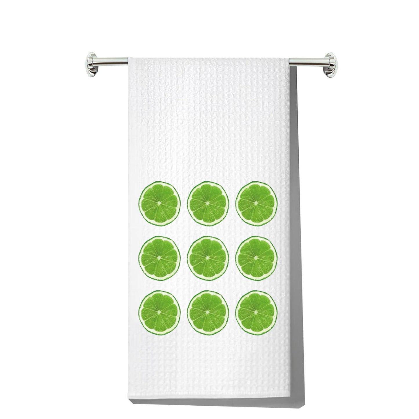 JNIAP Limes Kitchen Towel Lime Lover Gift Sour Lime Gift Lemon Limes Gifts(Green Orange kt)