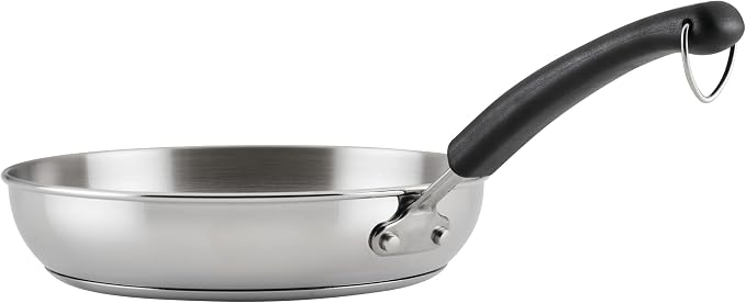 Farberware Brilliance Stainless Steel Cookware Set, 10 Piece Pots and Pans Set
