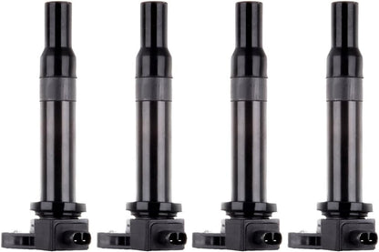 ECCPP 3 ignition coils with 3 iridium Spark Plugs,UF808,coils packs,for Smart Fortwo 2016-2017 0.9L‎224332428R,UF-808