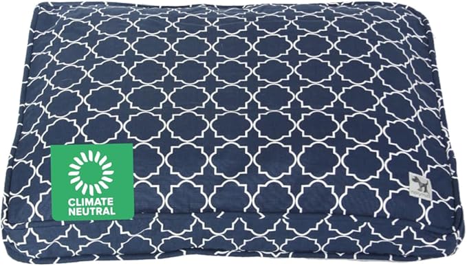Molly Mutt Medium to Large Dog Bed Cover- Romeo & Juliet Print - Measures 27”x36”x5’’ - 100% Cotton - Durable - Breathable - Sustainable - Machine Washable Dog Bed Cover