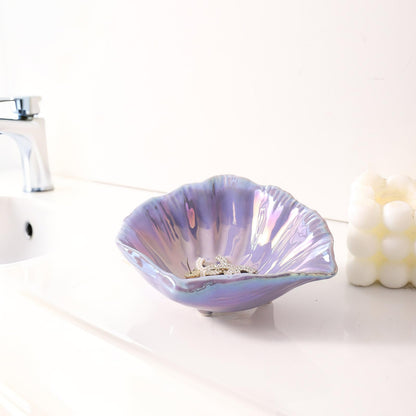 Misijuer Shell Jewelry Tray,5.75 Inches,Ceramic