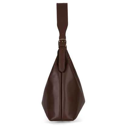 Montana West Shoulder Hobo Bags for Women Trendy Purses Leather Crescent Bags Coffee Gift MWC-073CF