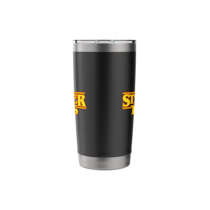 Stranger Things Halloween Spooky Strange Red Logo Stainless Steel Insulated Tumbler