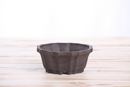 Willow Bonsai Ceramics Flower Design Bonsai Pot 4.5 Inch – Elegant Ceramic Bonsai & Succulent Pot, High‑Fired Frost‑Proof Stoneware with Drainage+Wiring Holes, Handmade in USA
