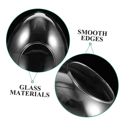 Totority Shape Moss Bottle Glass Terrarium for Plants Landscape Container Decorative and Functional Water Vase for Home and Garden