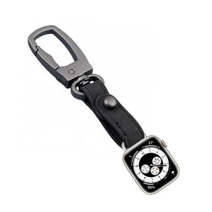 Necklace Pendant Compatible with Apple Watch Fob Women Men, Metal Keychain for Apple Watch Ultra/Ultra 2, Series 10-1, SE Watch Clip Adapter for Apple Watch 38mm 40mm 41mm 42mm 44mm 45mm 46mm 49mm