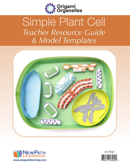 NewPath Simple Plant Cell 3-D Paper Model Making Kit - Individual Student Edition (17-7731)
