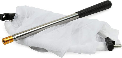 RESTCLOUD Insect and Butterfly Net with 12" Ring, 24" Net Depth, Handle Extends to 59 Inches