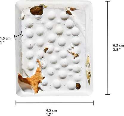Hari Mineral Block for Birds with Dried Apples, Calcium Supplement Bird Treat (Pack of 2)