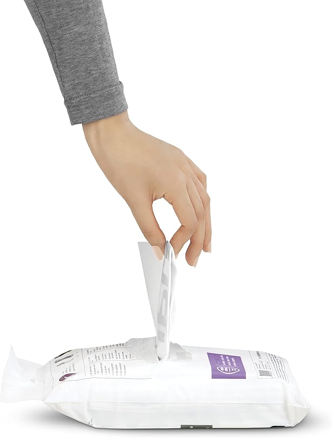 simplehuman Code G 60 Count, Dispenser Pack Custom Fit Liners, Drawstring Trash