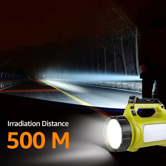 LE Rechargeable LED Lantern, Camping Essentials, 1000LM, 5 Light Modes, IPX4 Waterproof, Lantern Flashlight for Hurricane Emergency, Hiking, Home and More, USB Cable Included