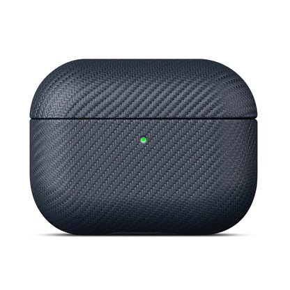 Tonghex for AirPods Pro 3 Case | Slim Hard Cover Compatible with Airpods Pro 3rd Generation | Premium Synthetic Leather | Full Drop Protection Cover with Lanyard | Air Pods Pro 3 Case - Gray