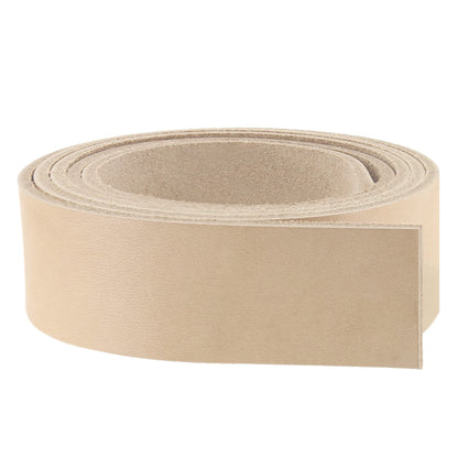 ELW Leather Blank Belt | 5-6 Oz. (2-2.4mm) Thickness | Size: 1-1/2"x60" (3.81x152cm) | Cowhide Vegetable Tanned | Full Grain Strip, Strap | Ideal for DIY Belts for Tooling, Crafting, Stamping, Dyeing