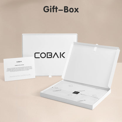 CoBak 6 Sides Portable White Board 12x9 inch (A4) - Notebook Design Dry Erase Small Board with Pocket and 3 Markers, Anti-Ghosting Surface for Office, School, Homeschool with Gift Box (Black)