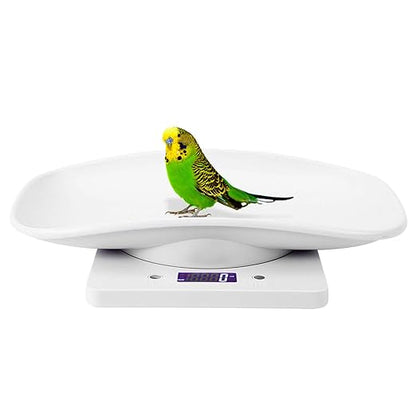 Digital Pet Scale for Small Animals 1g to 10kg LCD Display Accurate Weight Measurement with Non Slip Surface Gram Ounce Unit Switch