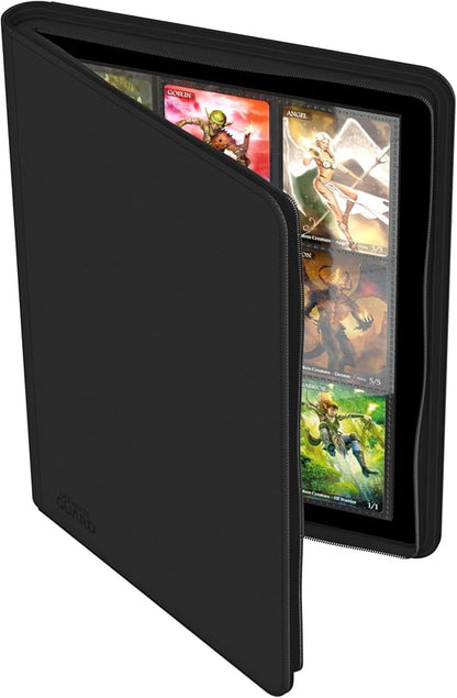 Ultimate Guard Zipfolio 360 – 18 Pocket Xenoskin Black