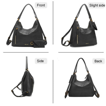 Women Hobo Bag Faux Leather Tote Handbags Clutch Purses Fashion Crossbody Bag Shoulder Bags
