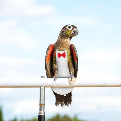 Generic Bird Diaper Flight Suit for Parrots Breathable Diaper Clothing Accessory for Birds for Indoor and Outdoor Use Easy to Wear and Wash
