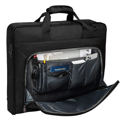 Modoker Carry On Garment Bags for Travel Hanging Clothes Suit Bag Luggage Organizer, Foldable Suit Carrier Gift for Men Women