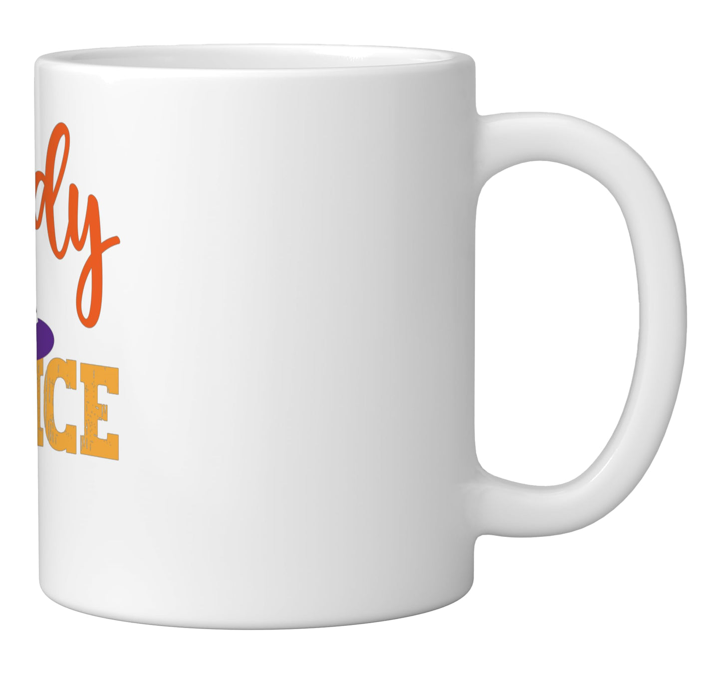 Candy Police Funny Halloween Party Partents Spooky Mom Dad Ceramic Mug, White