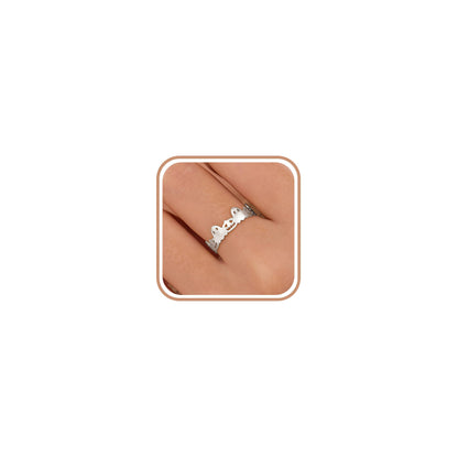 AIBELOPY Cute Pumpkin Lantern Rings for Women Men 925 Sterling Silver Halloween Ring Jack-O-Lantern Ghost Ring Wide Band Rings Halloween Christmas Gift (Silver, 9)
