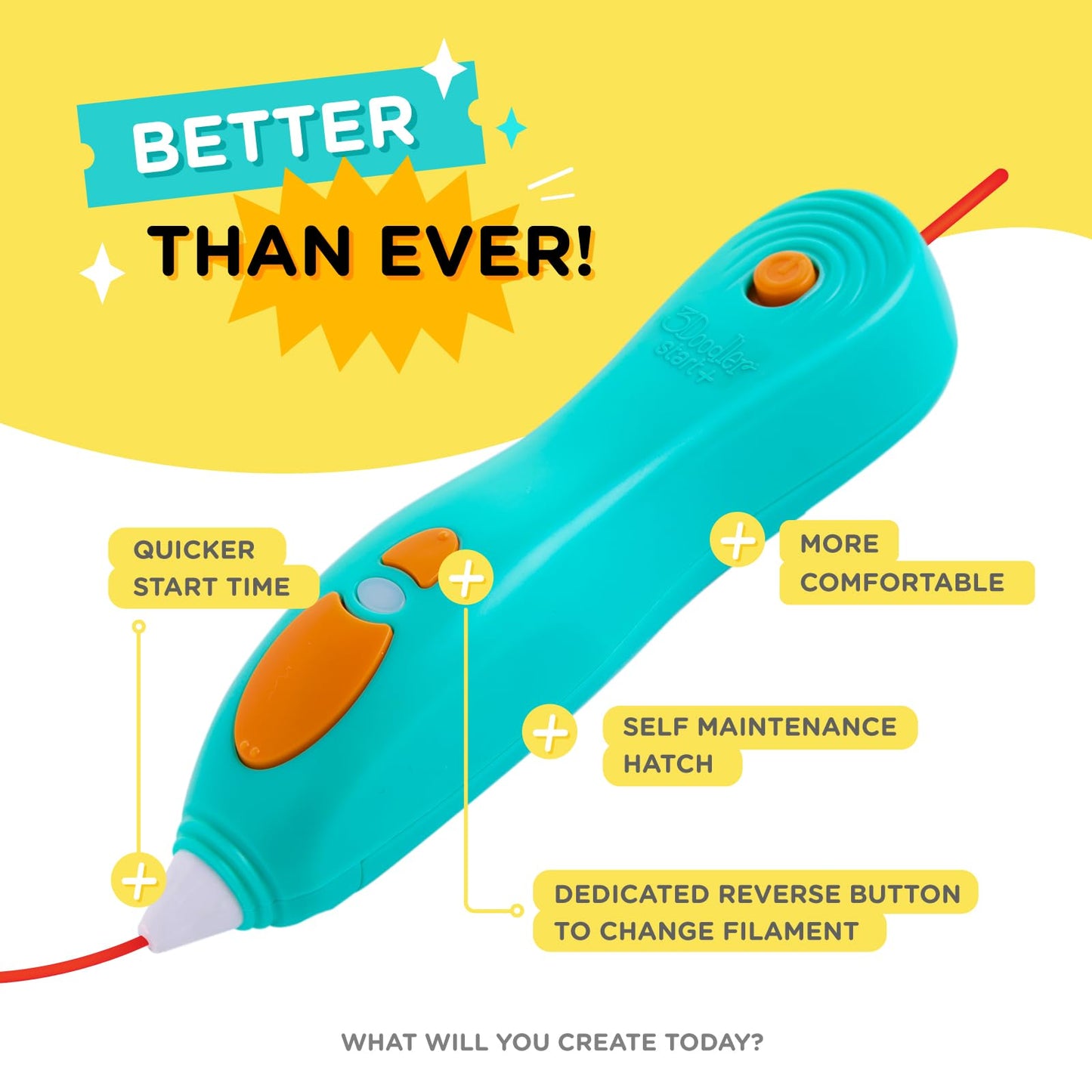 3Doodler Start+ Essentials 3D Pen Set for Kids, Easy to Use, Learn from Home Art, Educational STEM Toy for Boys & Girls Ages 6+