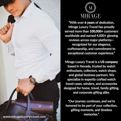 Mirage Royal Blue Tie Travel Case Necktie Holder Organizer with Jewelry Case Pocket for Small Dress Accessories