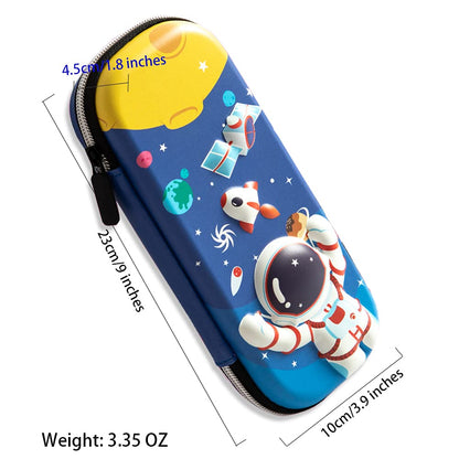 BAUBLE CROWN Pencil Case for Boys 3D EVA Cartoon Storage Pouch Pen Holder for School Kids Large-Capacity Storage Box Children's Student Gift Stationery Box