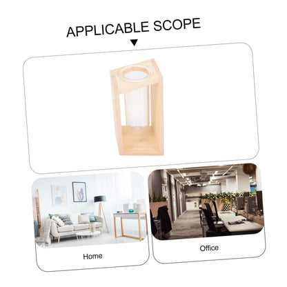 balacoo Test Tube Vase Rack Hydroponic Plant Terrarium for Home Decor Glass Container for Water Plants Creative Nordic Design for Elegant Spaces