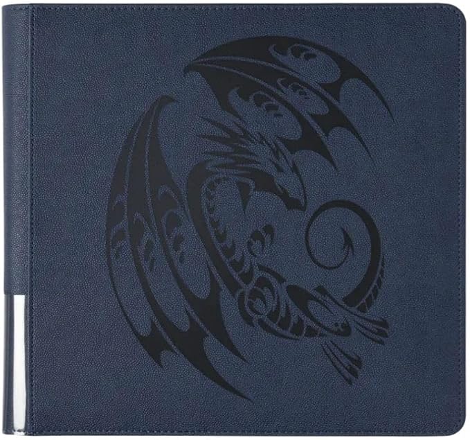 Arcane Tinmen Dragon Shield Card Binder – Card Codex Portfolio 576: Midnight Blue – 576CT – Card Games - Compatible with Pokemon, Yugioh, Magic The Gathering, MTG TCG OCG & Hockey Cards